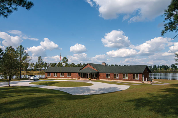 Bill Prestage's quail hunting lodge